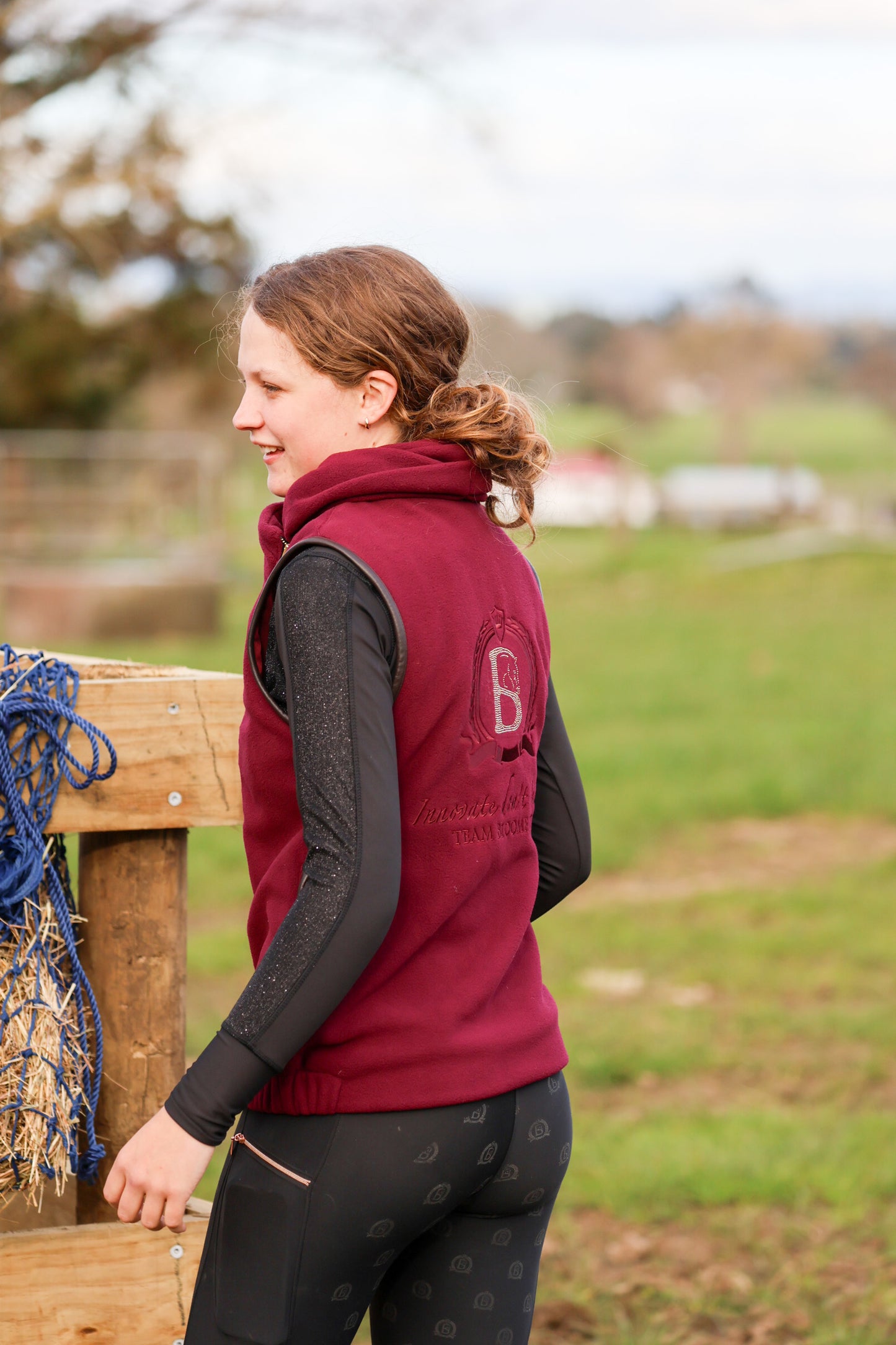 Sienna Country Fleece Mulberry