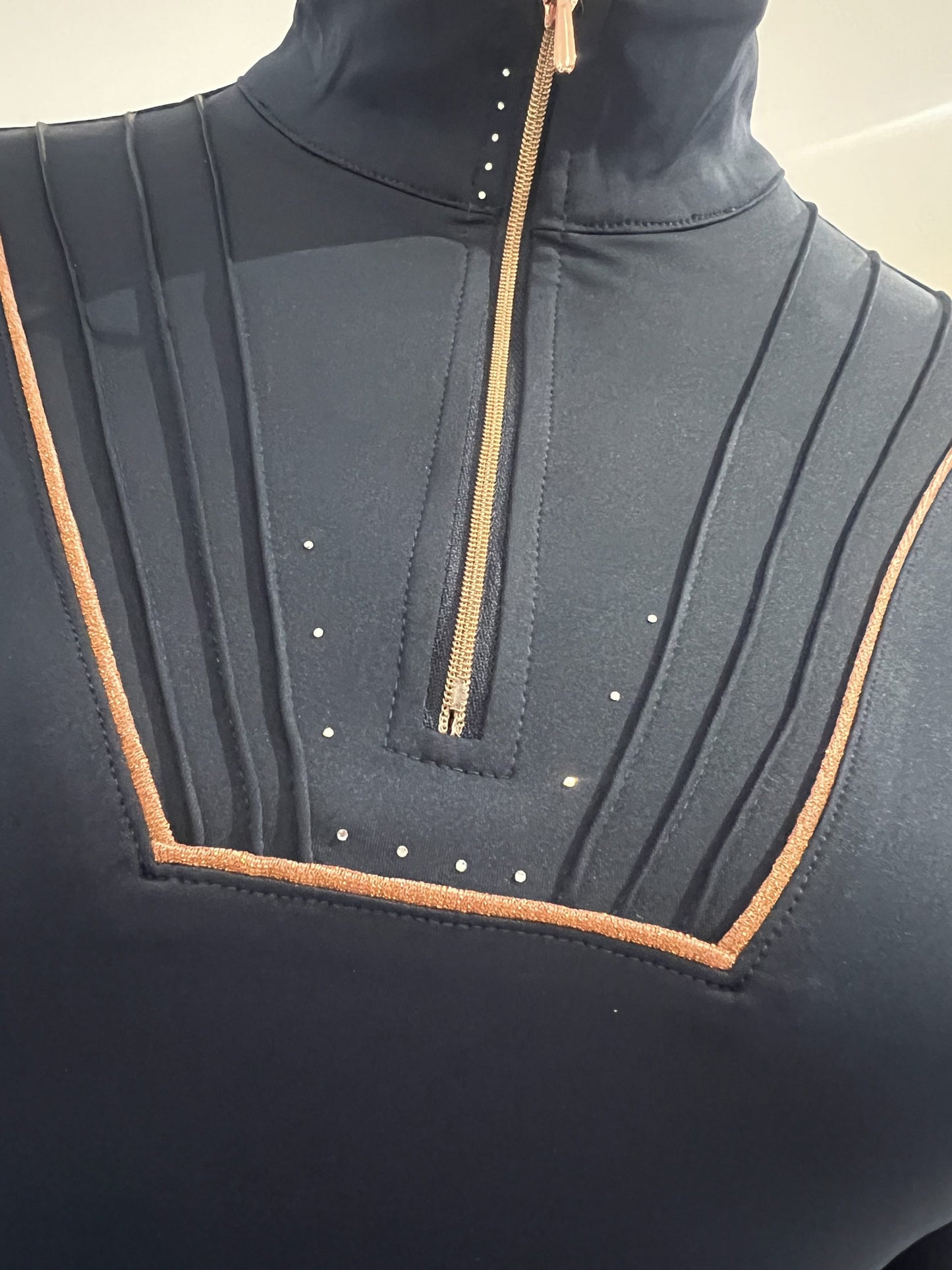 Maya Adults Pleated Base Layer - Navy