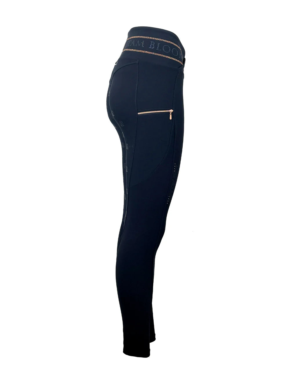 Celeste Navy Crystal Leggings