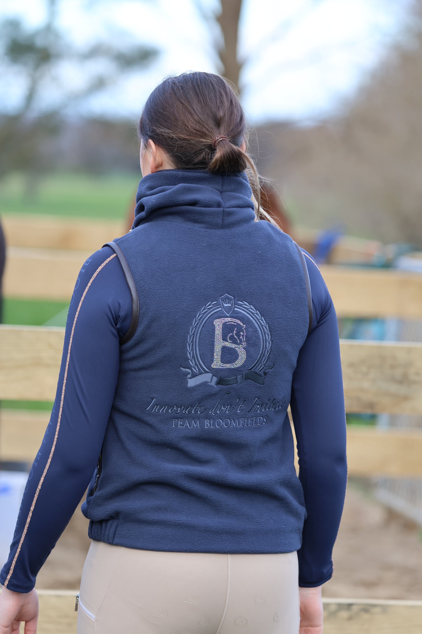 Sienna Country Fleece Navy