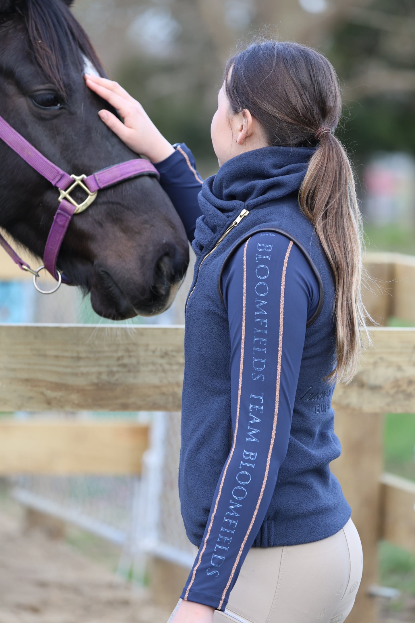Sienna Country Fleece Navy
