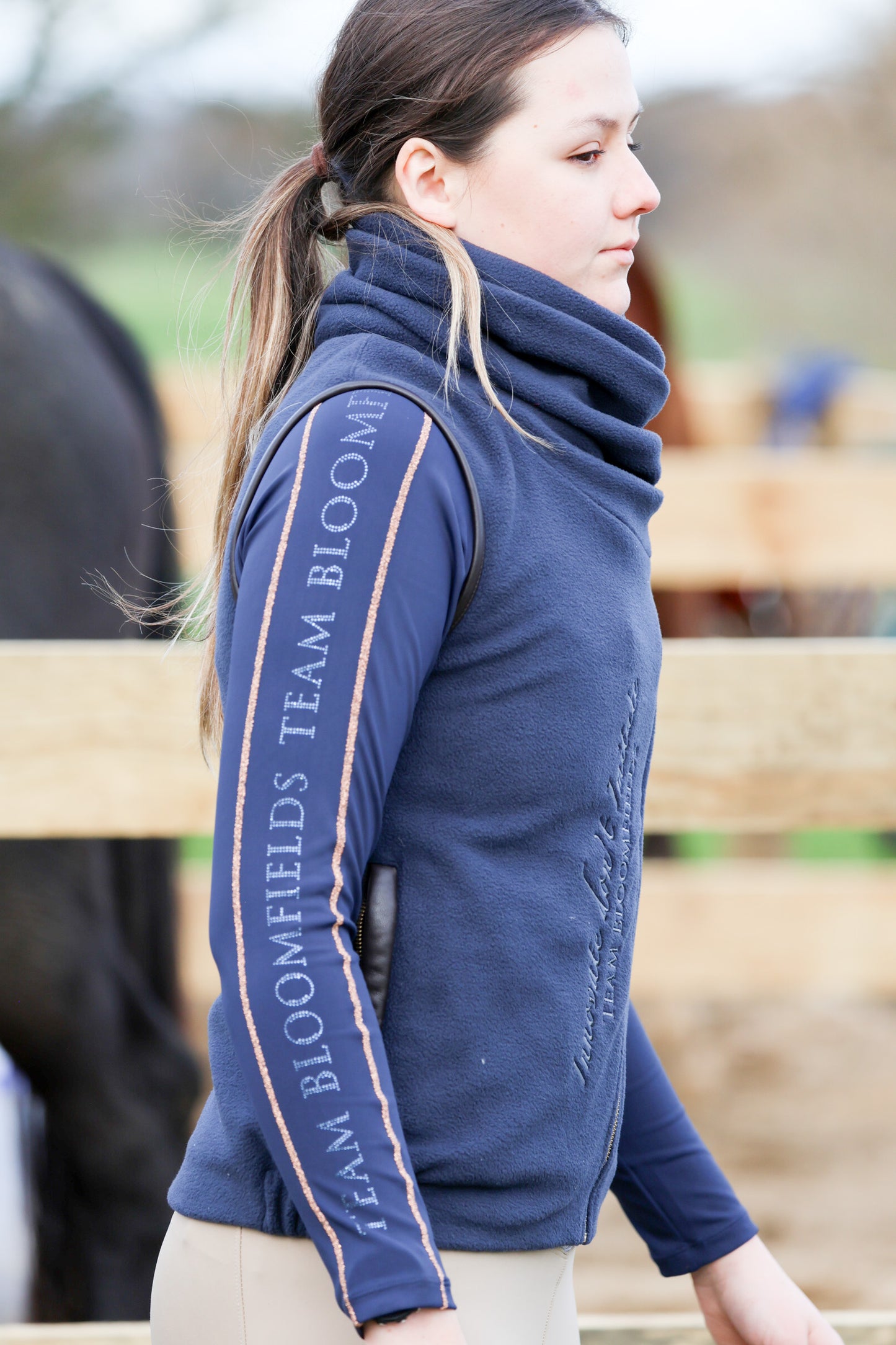 Sienna Country Fleece Navy